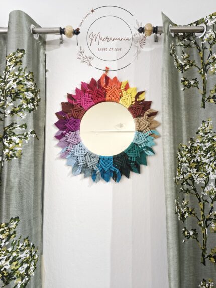 Macrame Mirror